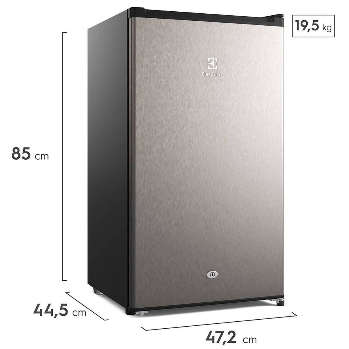 ELECTROLUX - Frigobar Electrolux 90L Premium Gris ERD090G2HWG