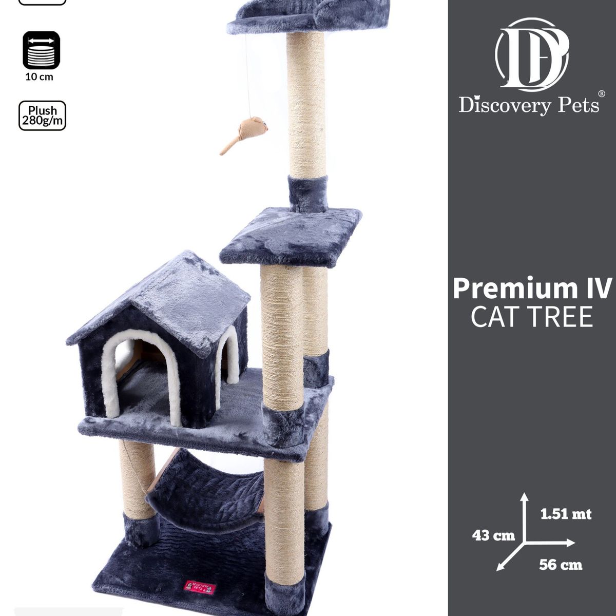 DISCOVERY PETS - Cat Tree Premium IV