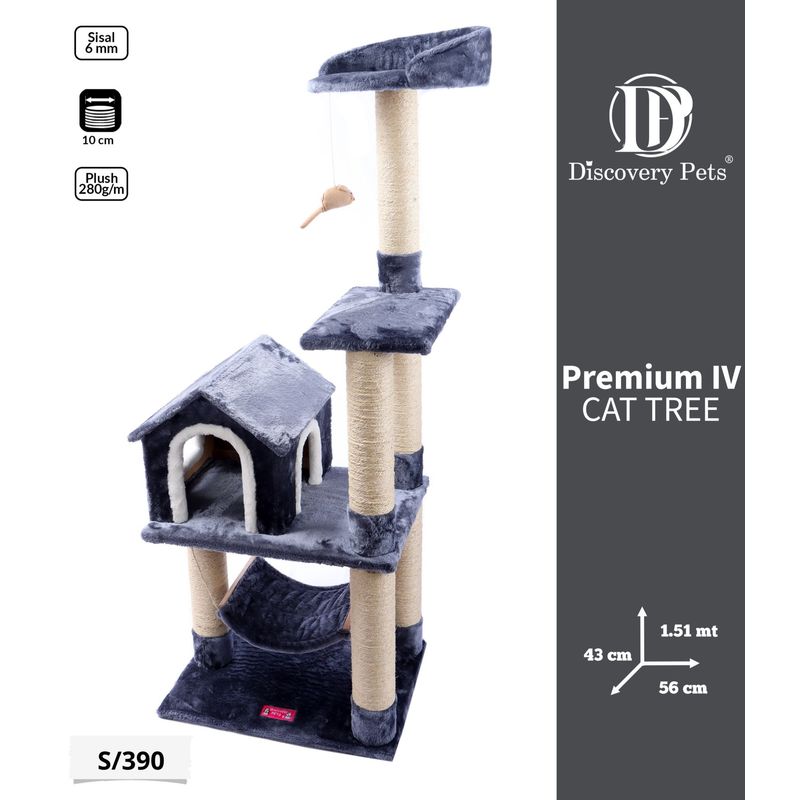 DISCOVERY PETS - Cat Tree Premium IV