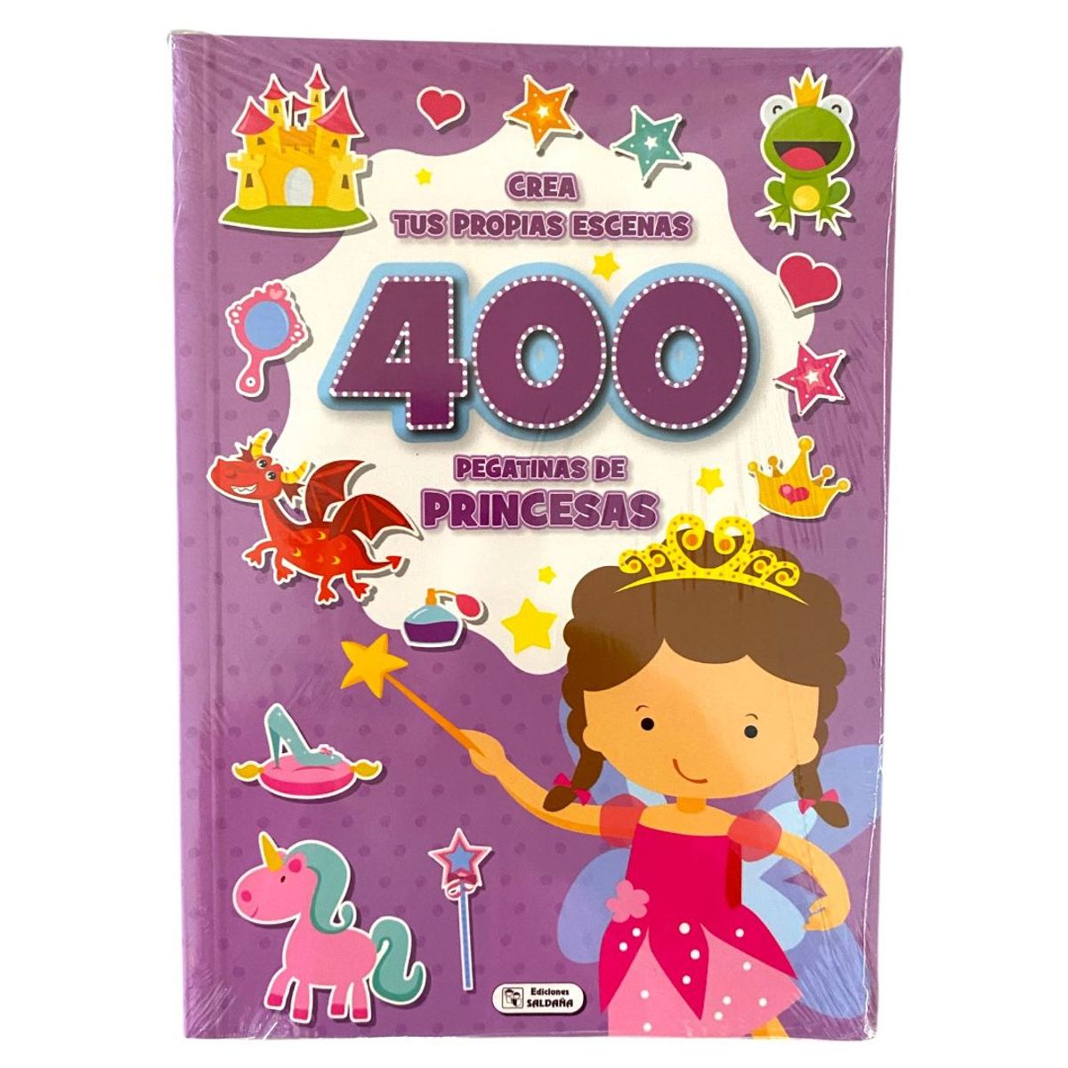 GENERICO - LIBRO 400STICKERS princesas