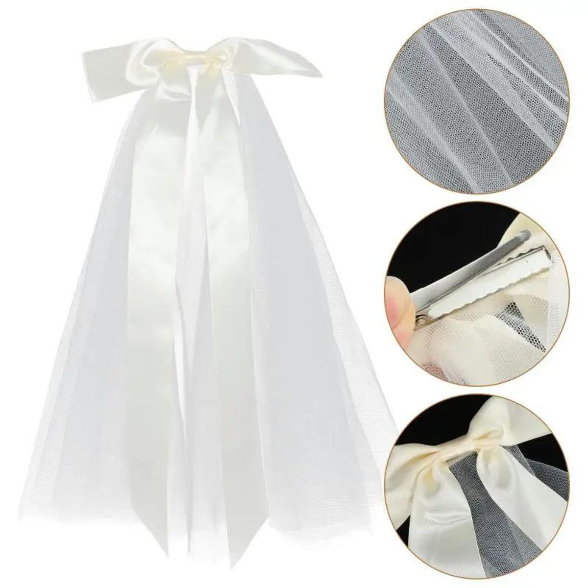 GENERICO - Velo con lazo para novia despedida de soltera Bride