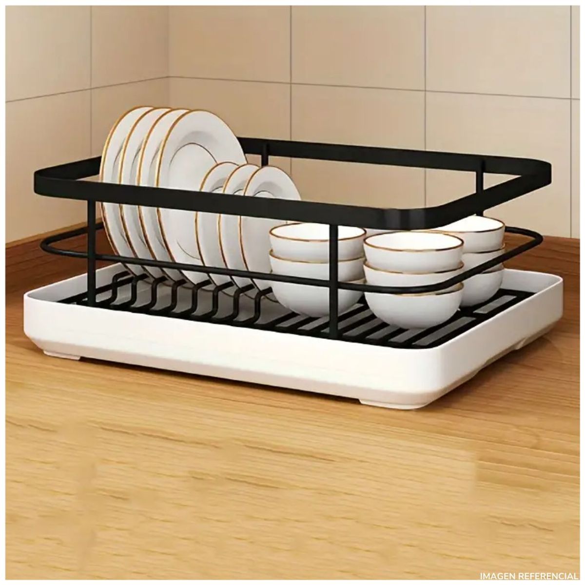 INSPIRA MARKET - Escurridor para platos de cocina