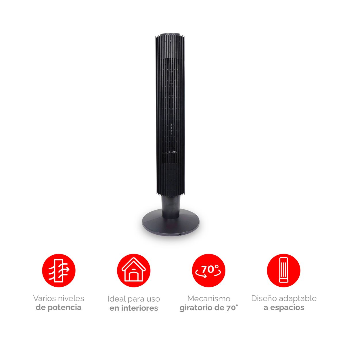VIVIBOX - Ventilador Torre Potente Silencioso y Elegante Vivibox Q2