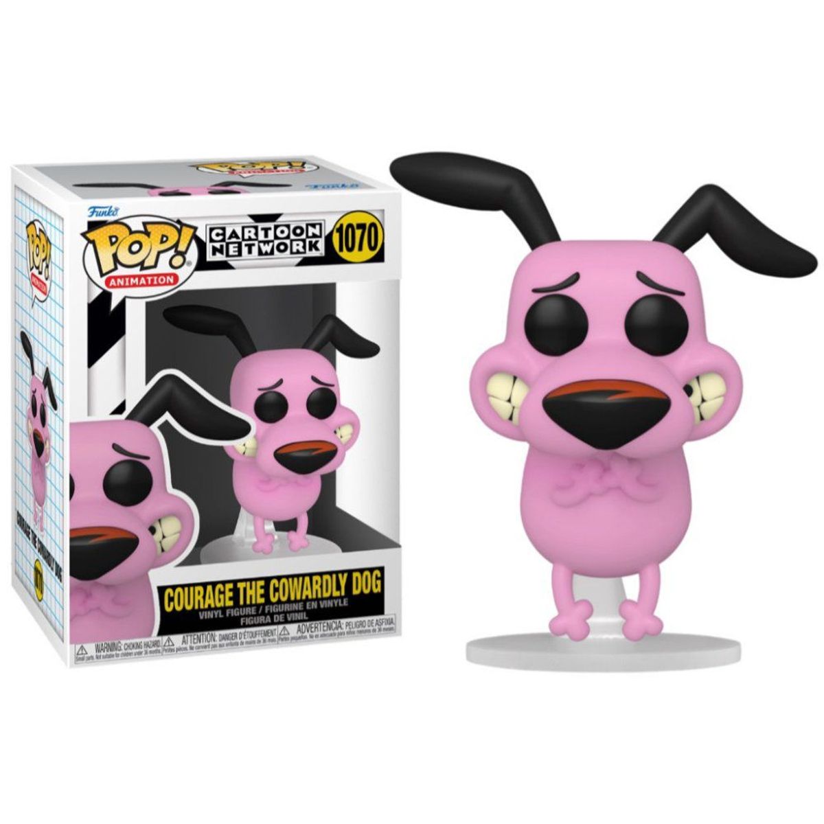 FUNKO - Funko Pop Cartoon Network Coraje el Perro Cobarde 1070