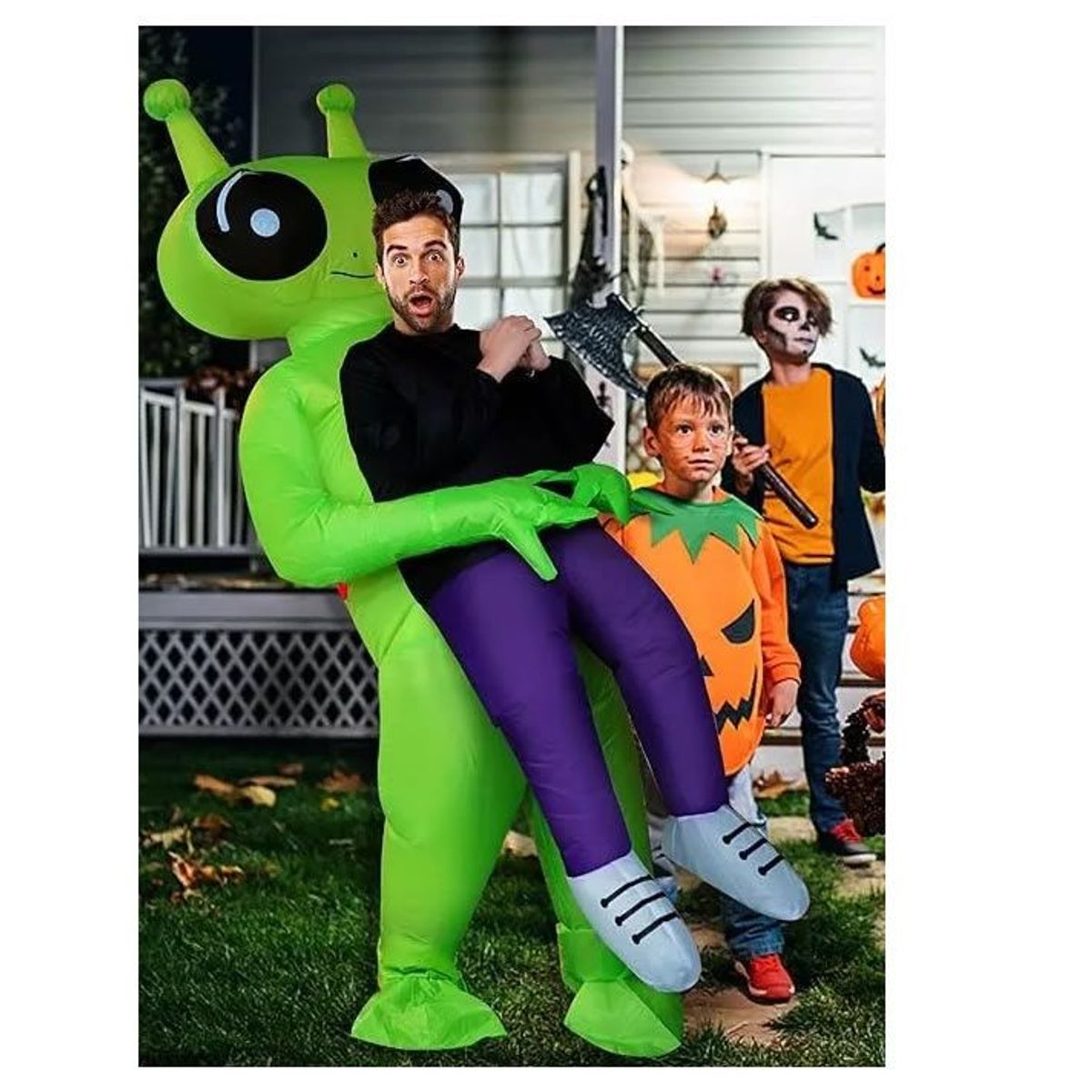 GENERICO - Disfraz Inflable De Alien Para Adultos