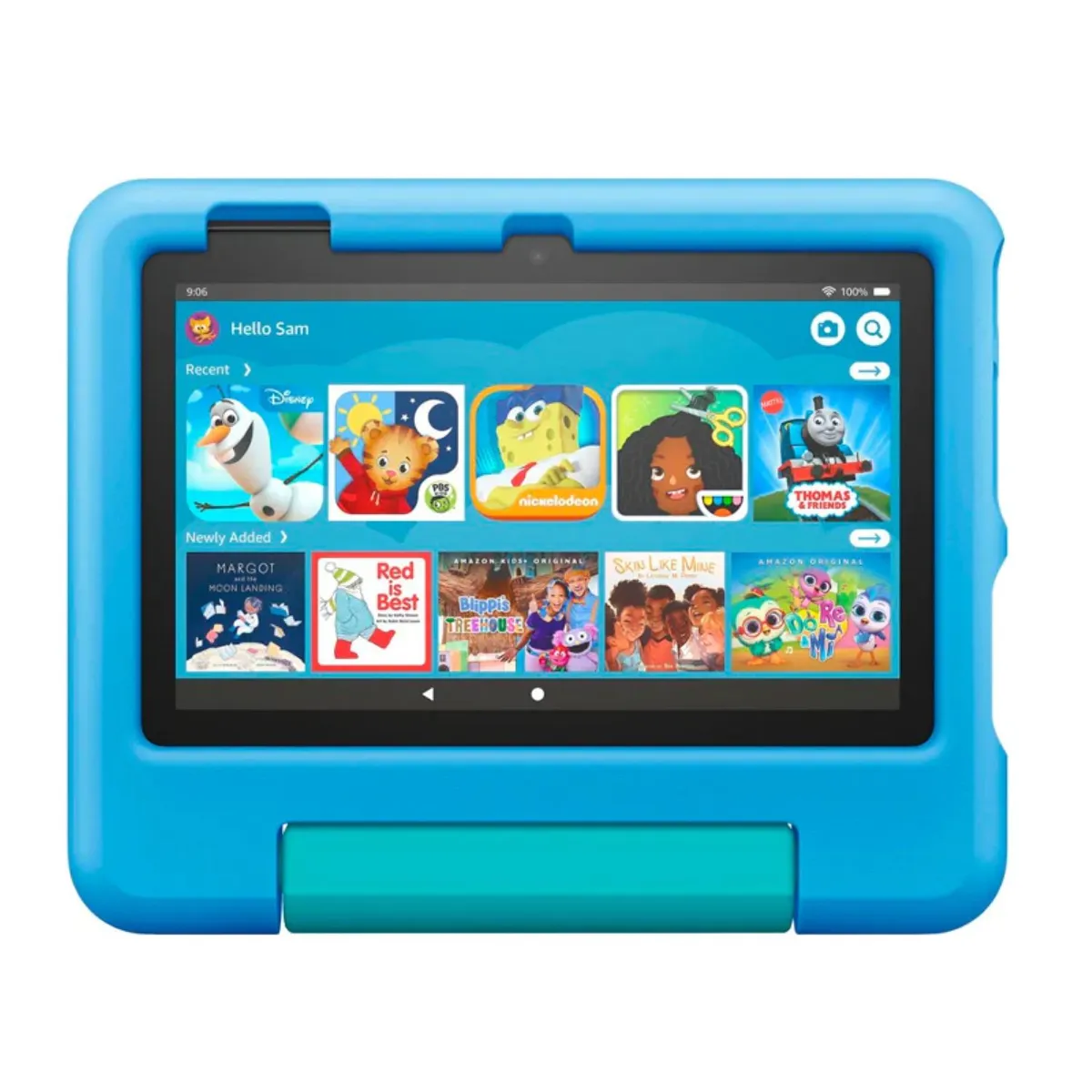 AMAZON - Tablet Fire 7 Kids Amazon - Azul para Niños