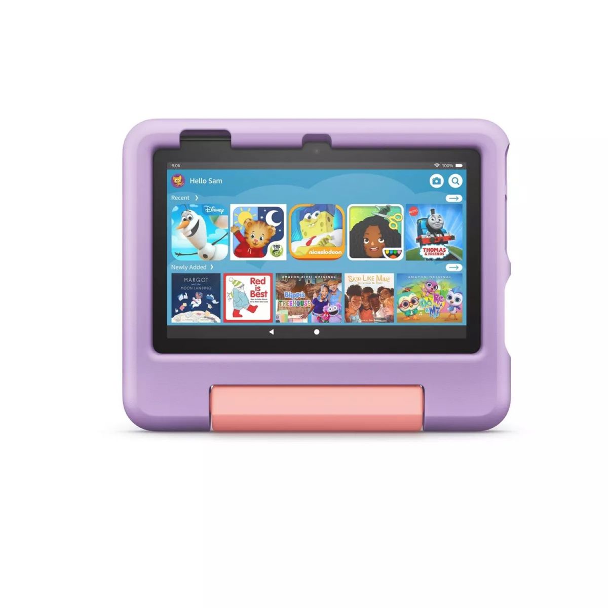 AMAZON - Tablet Fire 7 Kids Amazon - Morado para Niños