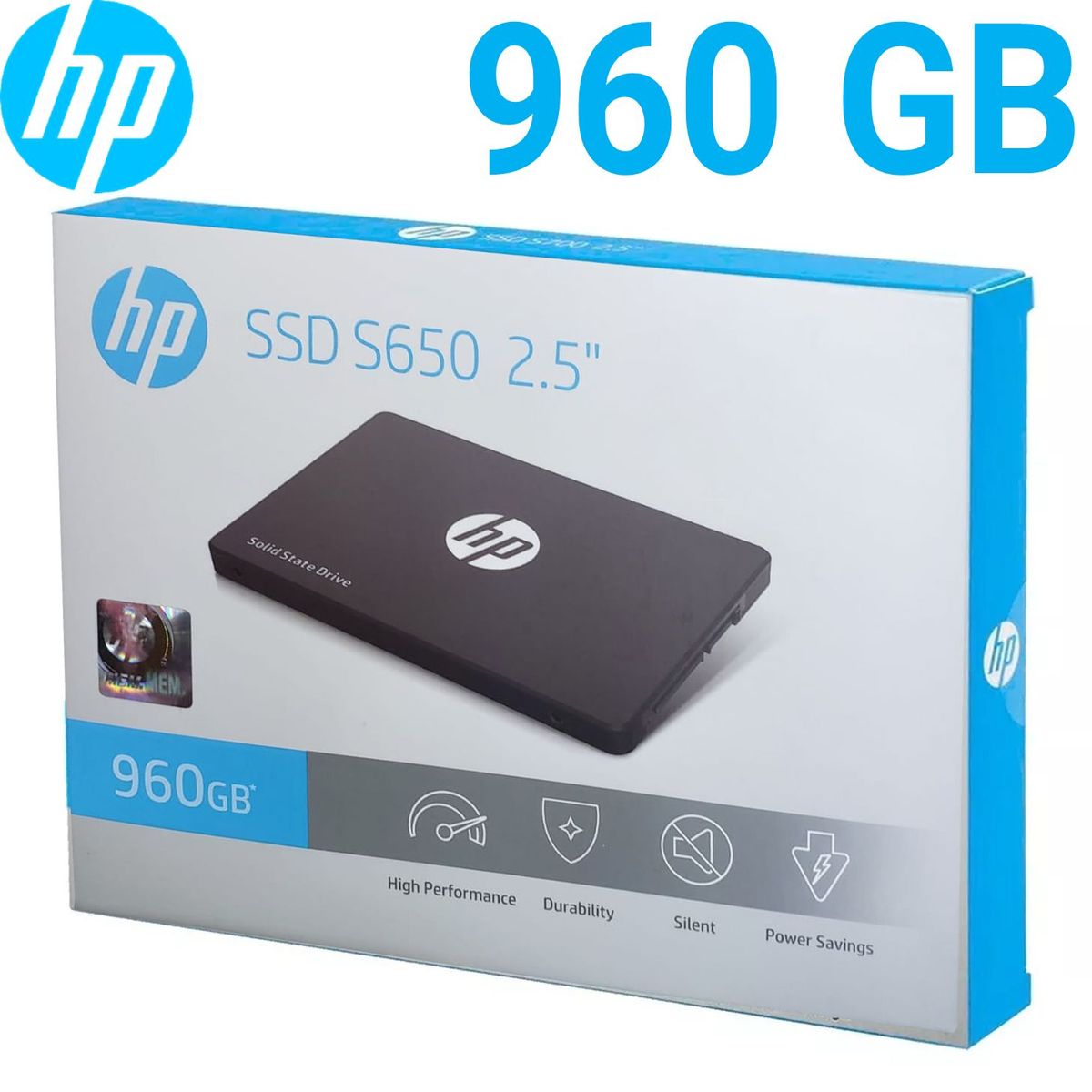 HP - SSD Disco Solido HP 960gb formato 2.5" Sata 960 GB S650