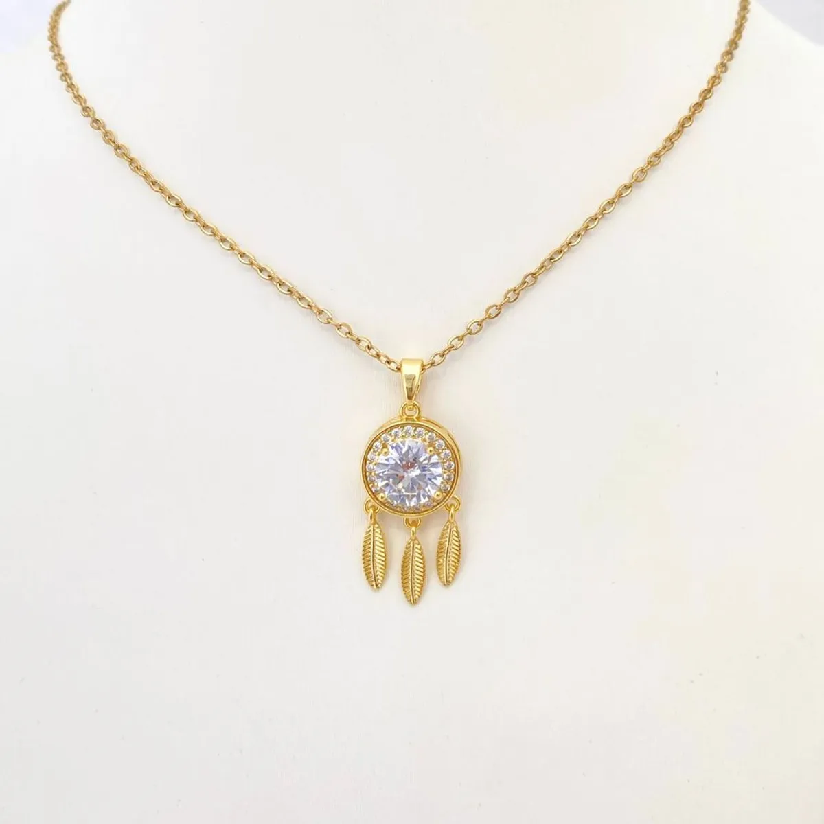 GENERICO - Collar Atrapa Sueños con Circón Luxury