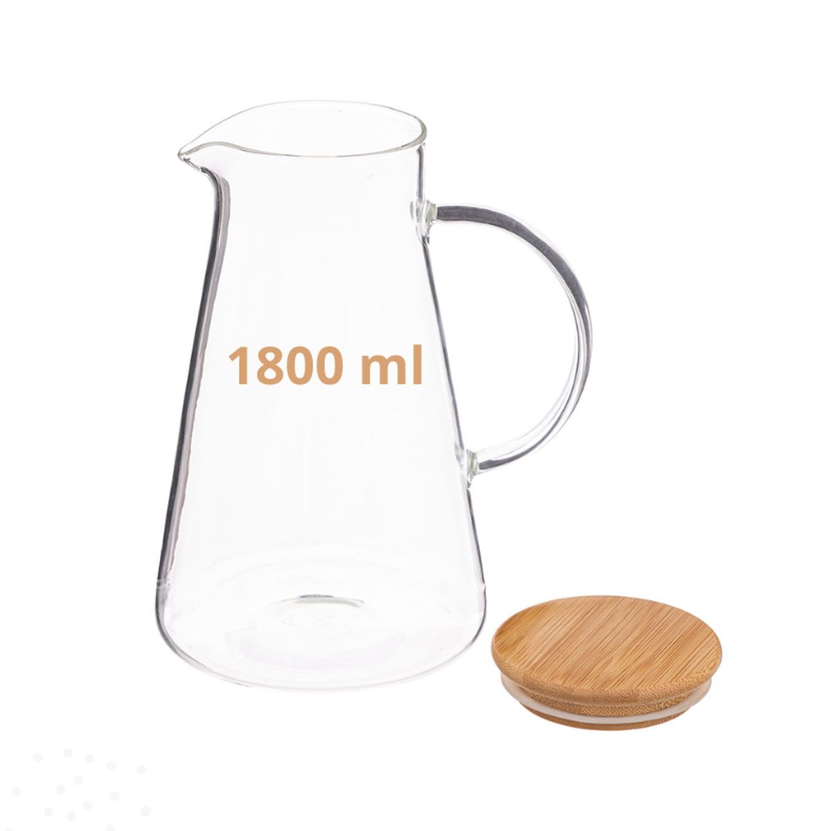 GENERICO - Jarra De Vidrio Chila 1.8 L