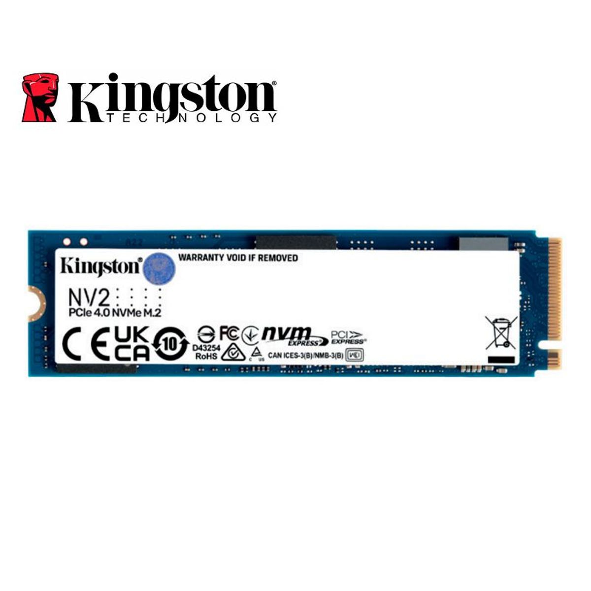 KINGSTON - Disco Solido KINGSTON 250gb formato M.2 SSD 2280 , Modelo SNV2S 250 GB