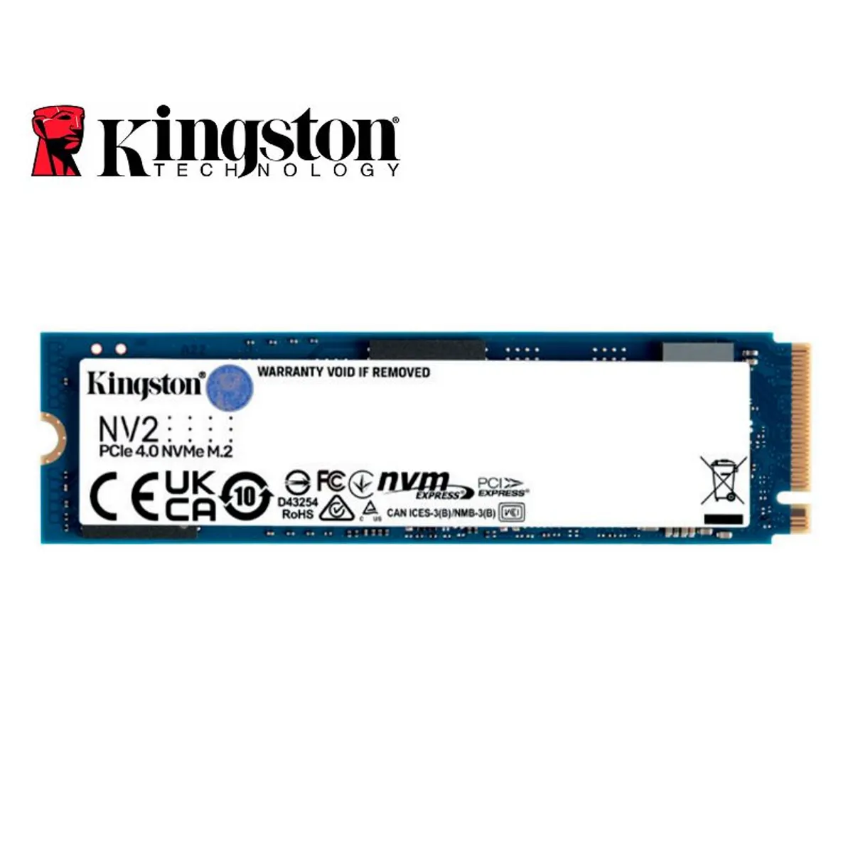 KINGSTON - Disco Solido KINGSTON 1TB formato M.2 SSD 2280 , Modelo NV3 1 TB