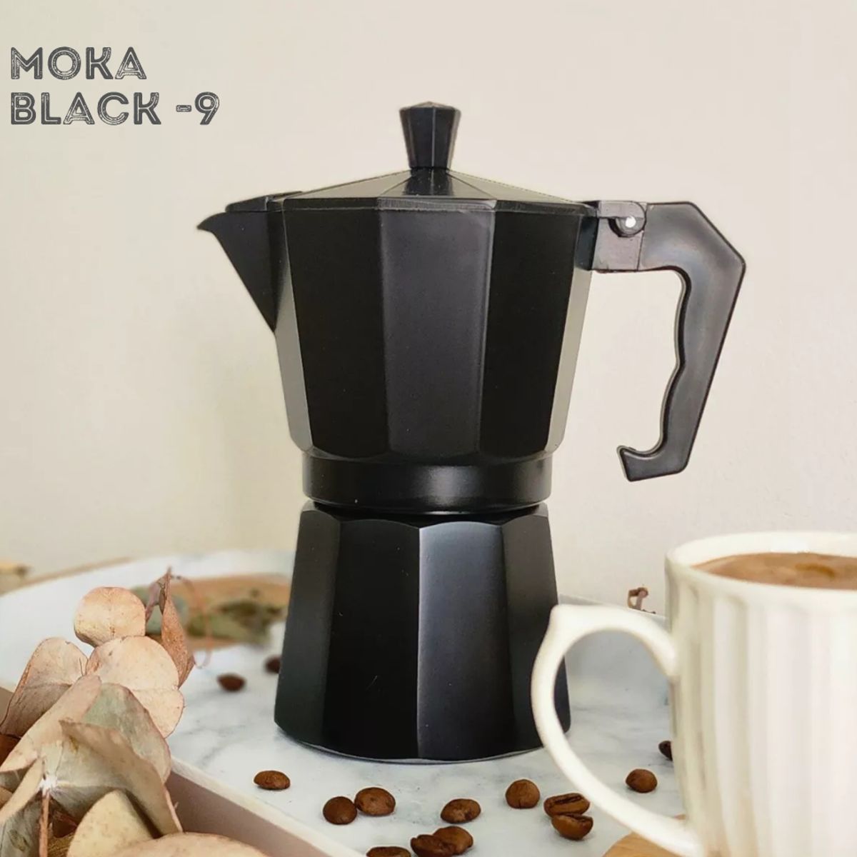 GENERICO - Greca italiana  black 9 tazas