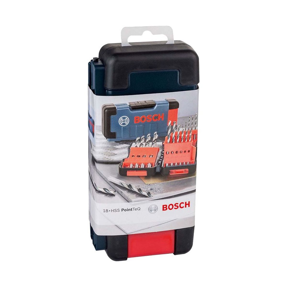 BOSCH - Set Brocas de Metal x 18 Piezas HSS PointTeQ Bosch