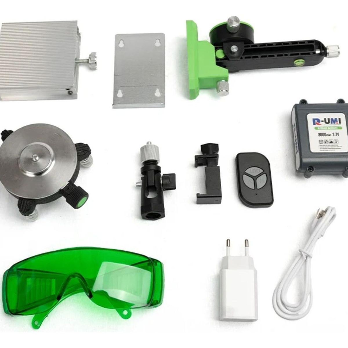 GENERICO - Nivel laser 16 Lineas con tripode y maletin Rumi