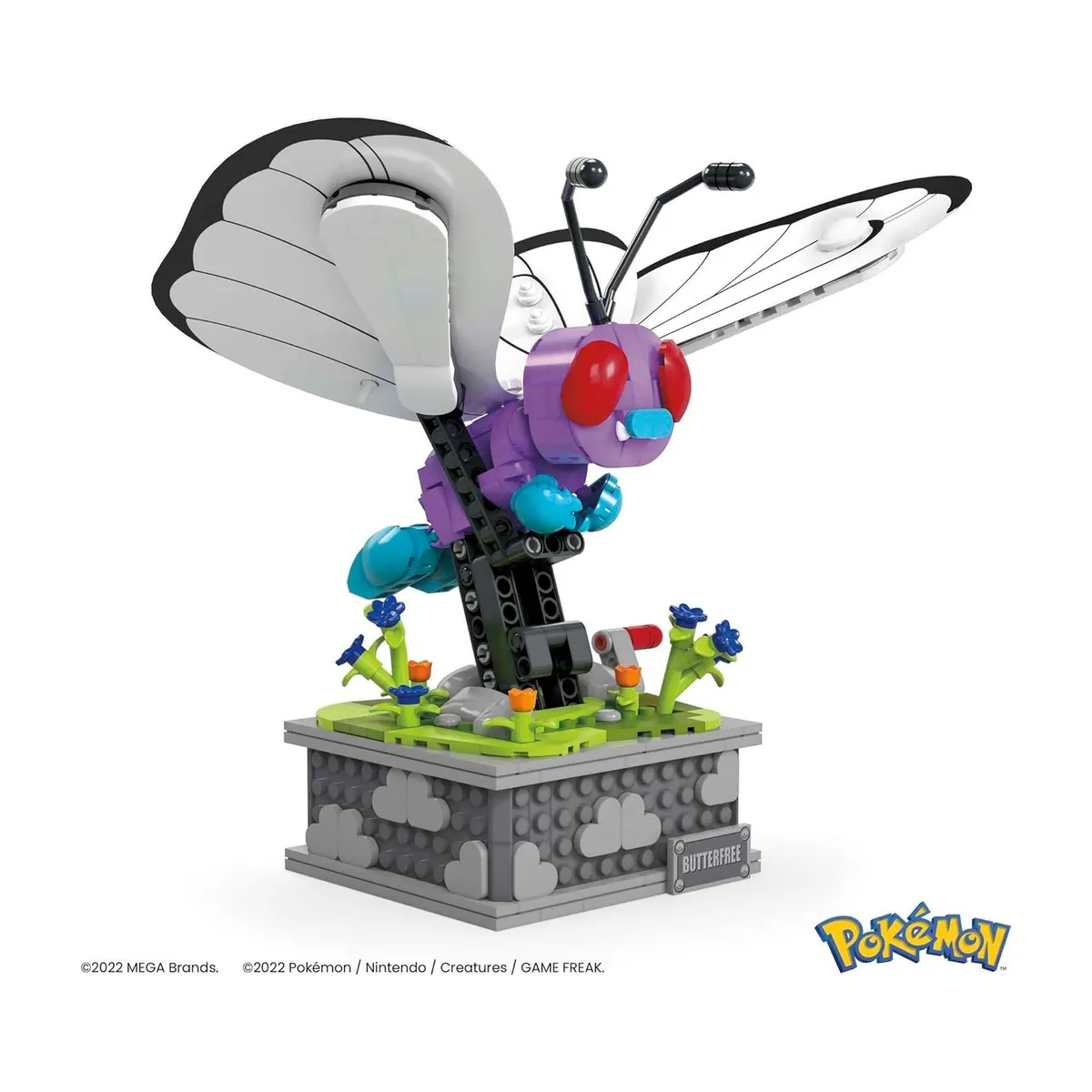 POKEMON - POKEMON MEGA BUTTERFREE 852 PIEZAS MOVIMIENTO