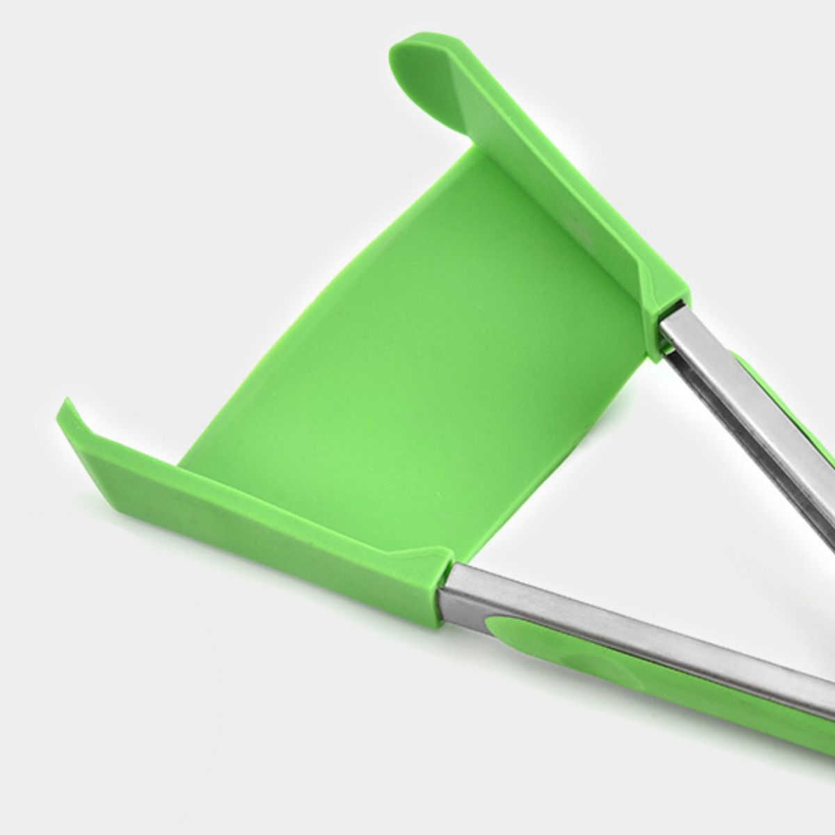 AURELA - Espátula de Silicona con Pinzas Integradas 2 en 1