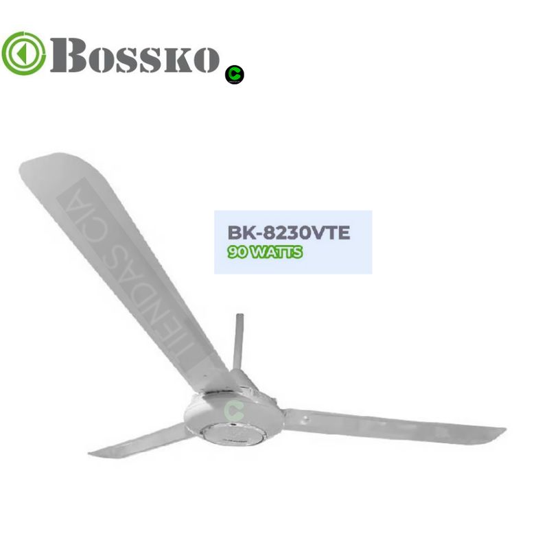 BOSSKO - Ventilador de techo BOSSKO BK-8230VTE 90W 3UNIDADES