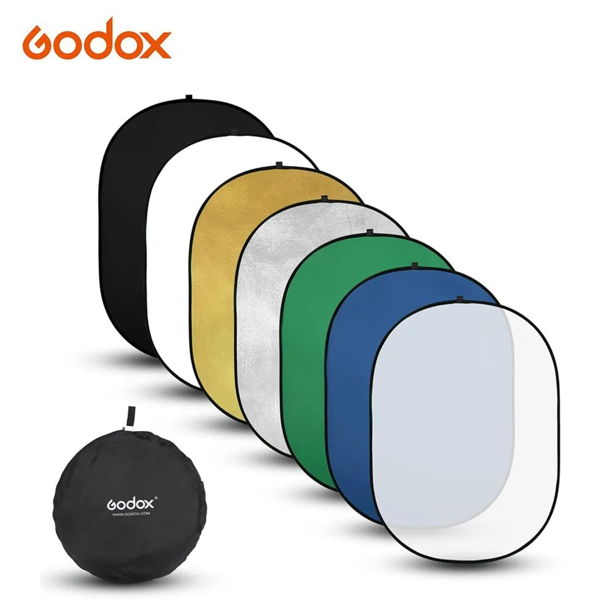 GODOX - Rebotador Ovalado Godox 7 en 1 de 150x200cm