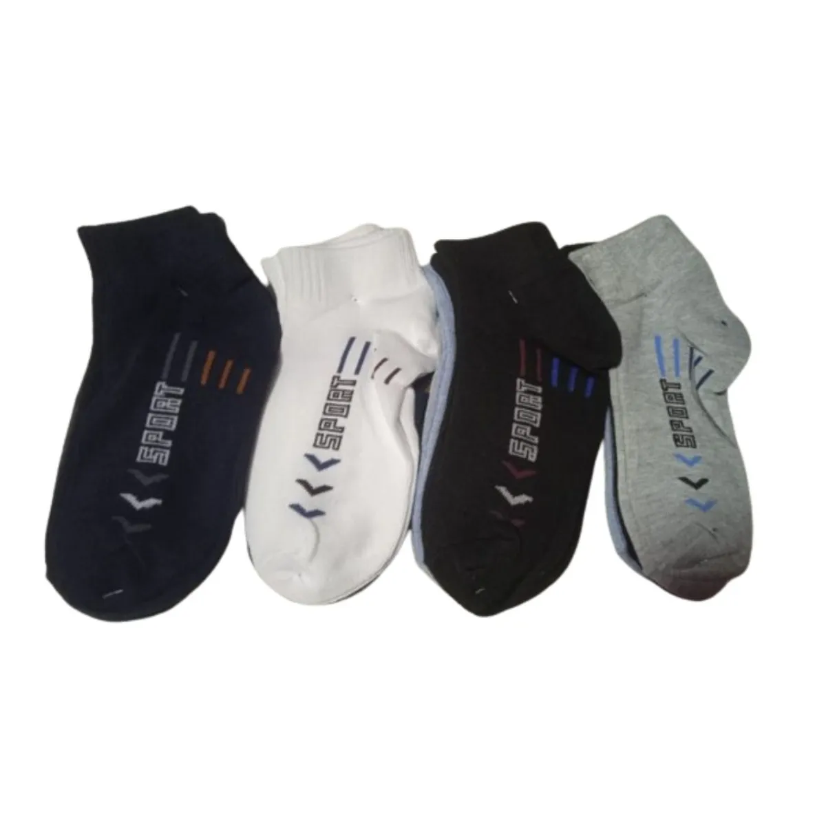 GENERICO - Medias Tobilleras Niño 6-8   (12 pares)