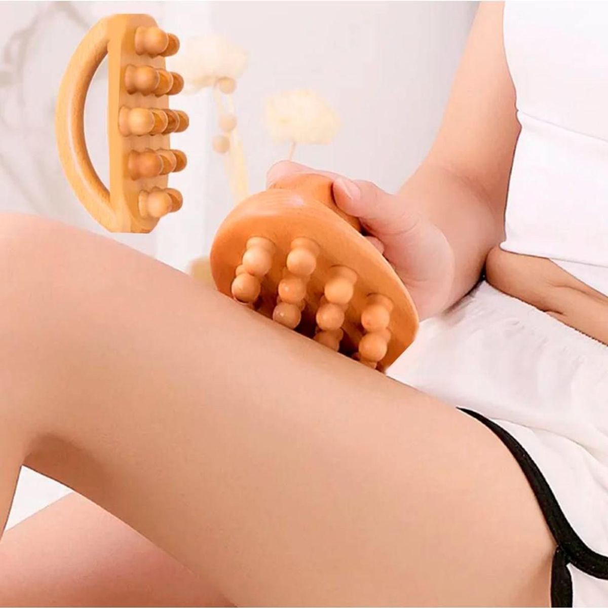 GENERICO - Gua-sha Masajeador Tipo Cepillo Retangular