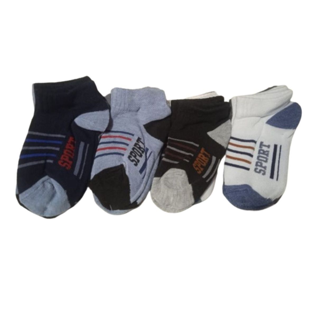 GENERICO - Medias Tobilleras Niño 4-6   (12 pares)