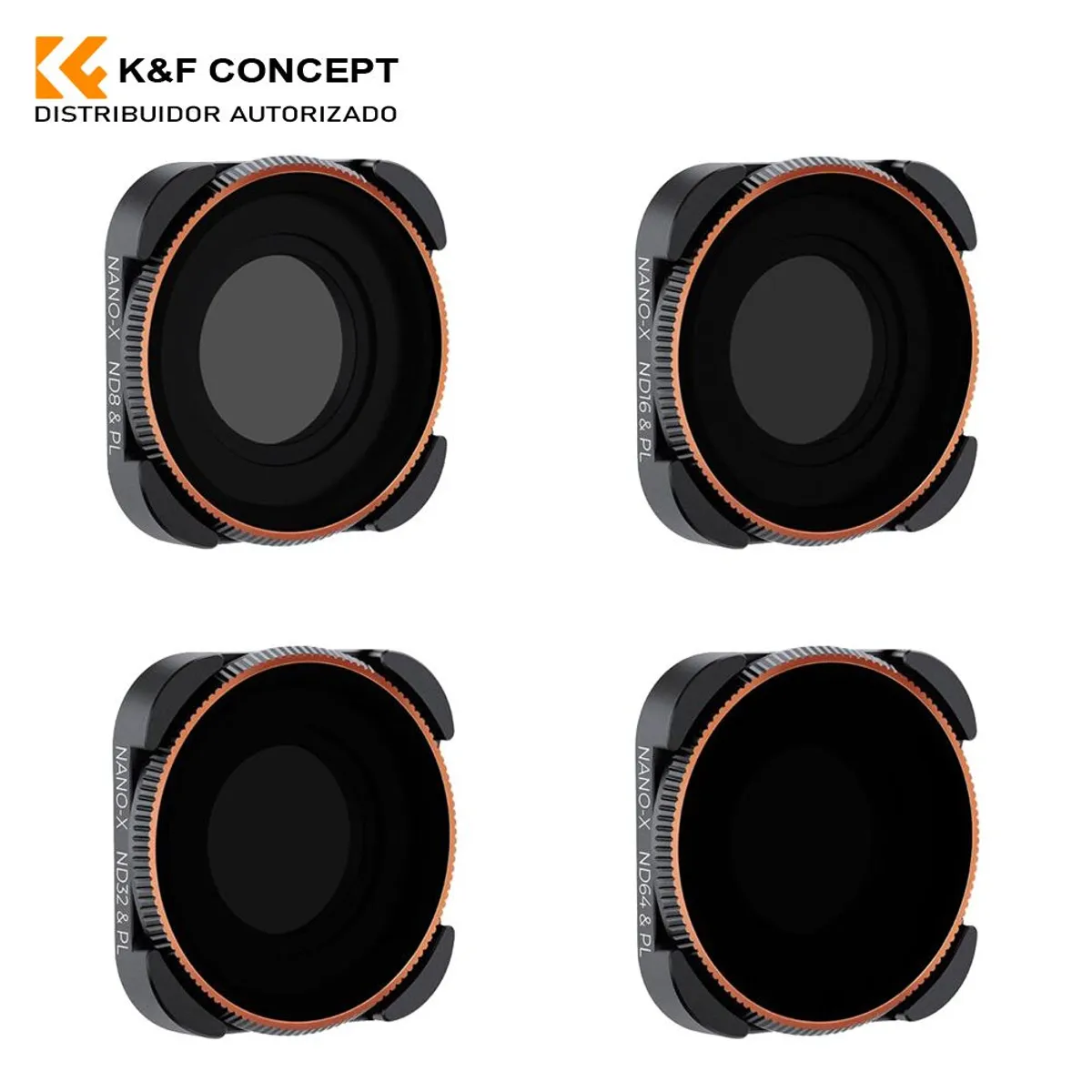 K&F CONCEPT - KF Concept GOPRO HERO 9101112 4-in-1 Filter Kit ND