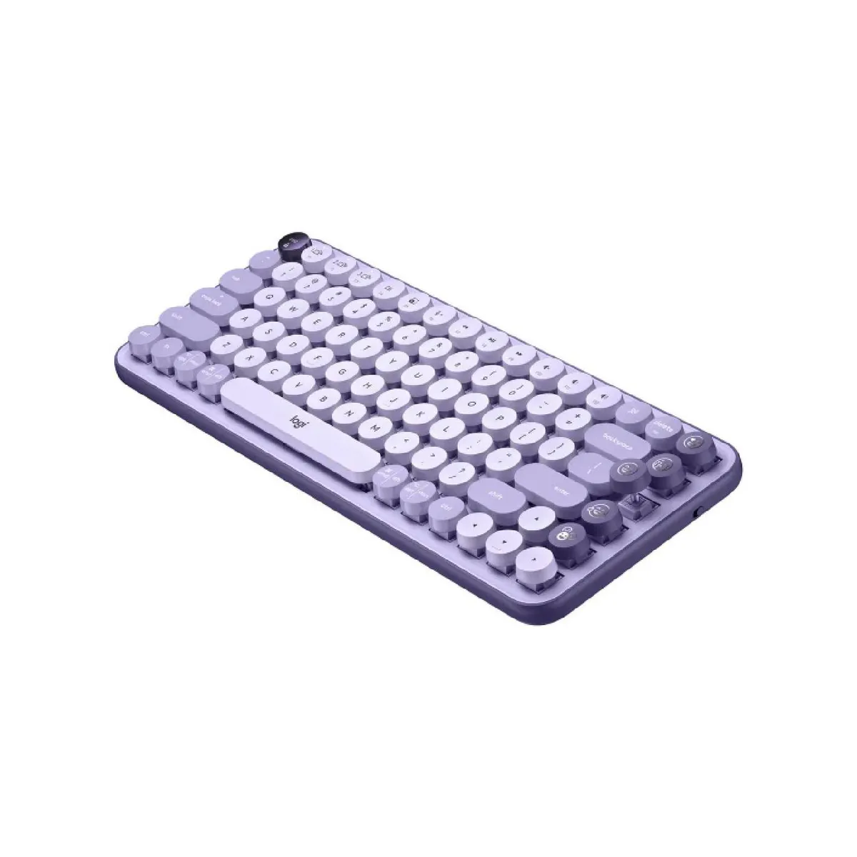 LOGITECH - Teclado Logitech Pop Keys Multi-Device Bluetooth Cosmos Lavender