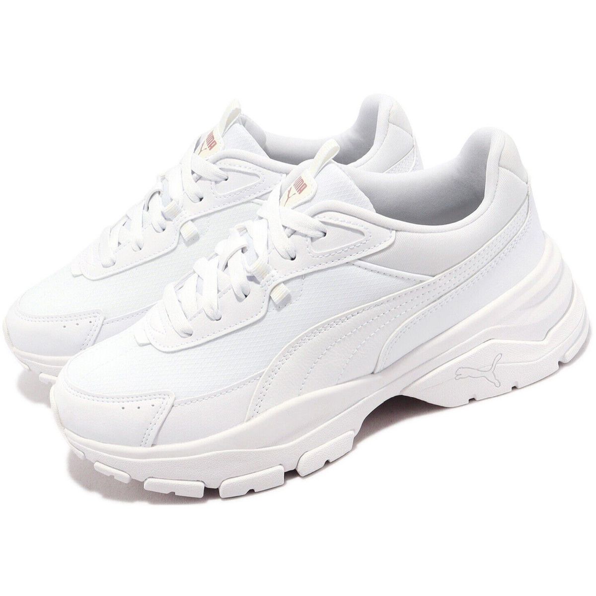 PUMA - Zapatilla Puma Cassia Via 389223 01 Blanco para Mujer.-