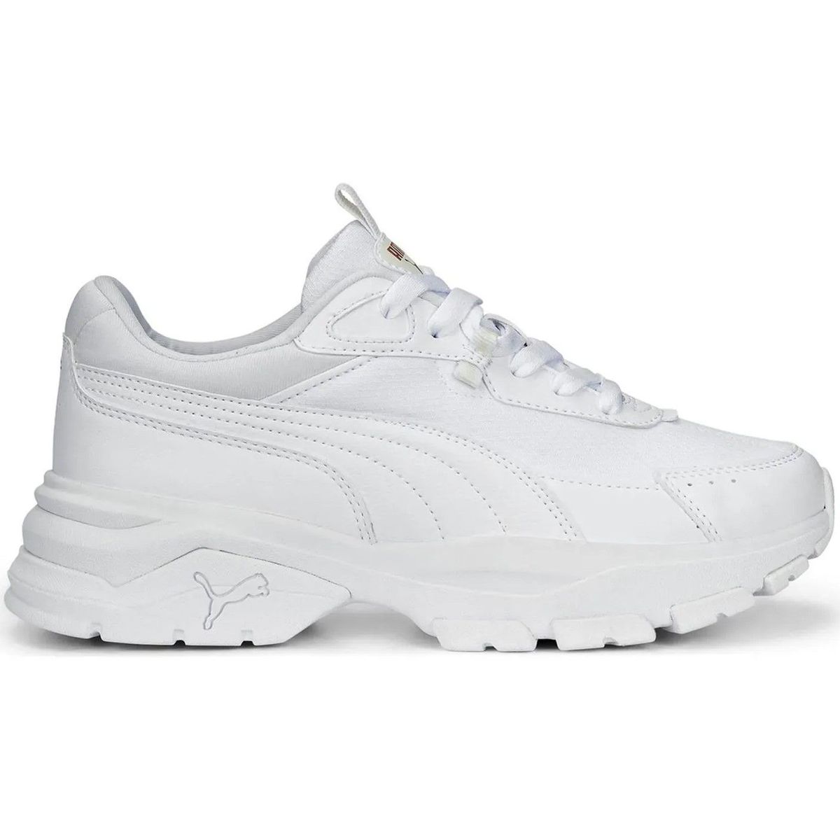 PUMA - Zapatilla Puma Cassia Via 389223 01 Blanco para Mujer.-