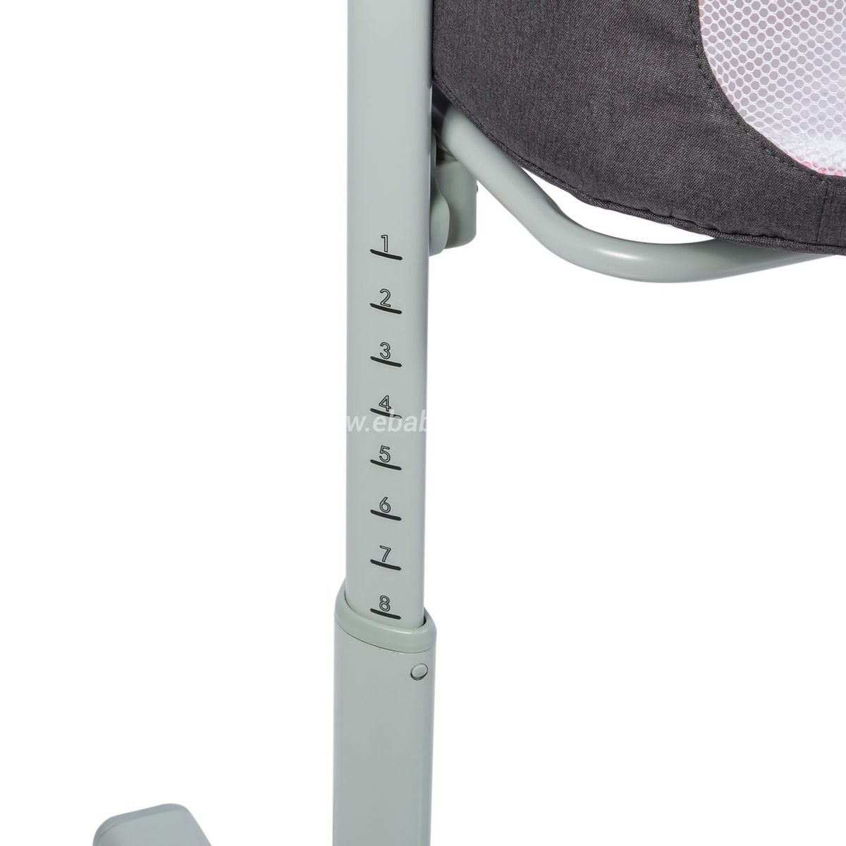 EBABY - Cuna Colecho Tami Musical Anti Mosquitos Gris