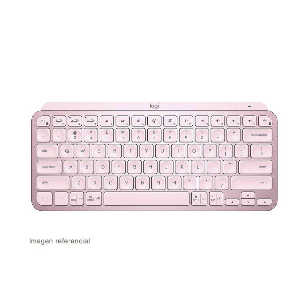 LOGITECH - Teclado Logitech Mx Keys Mini Multi-Device Bt Iluminado Rose