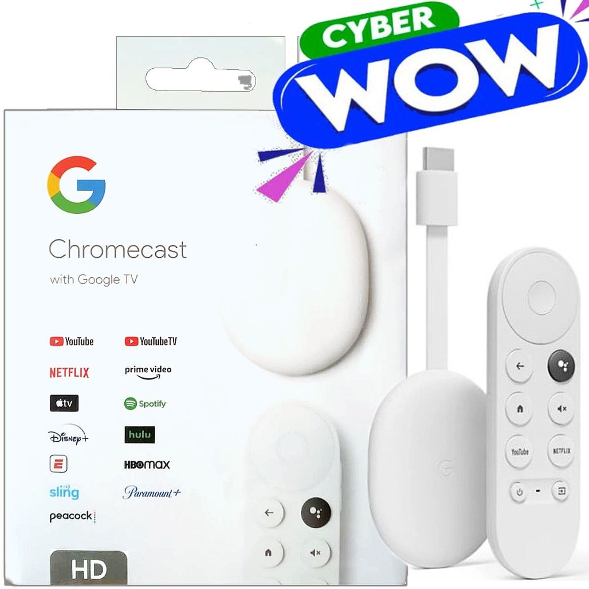 GOOGLE - Chromecast con google tv HD - Google