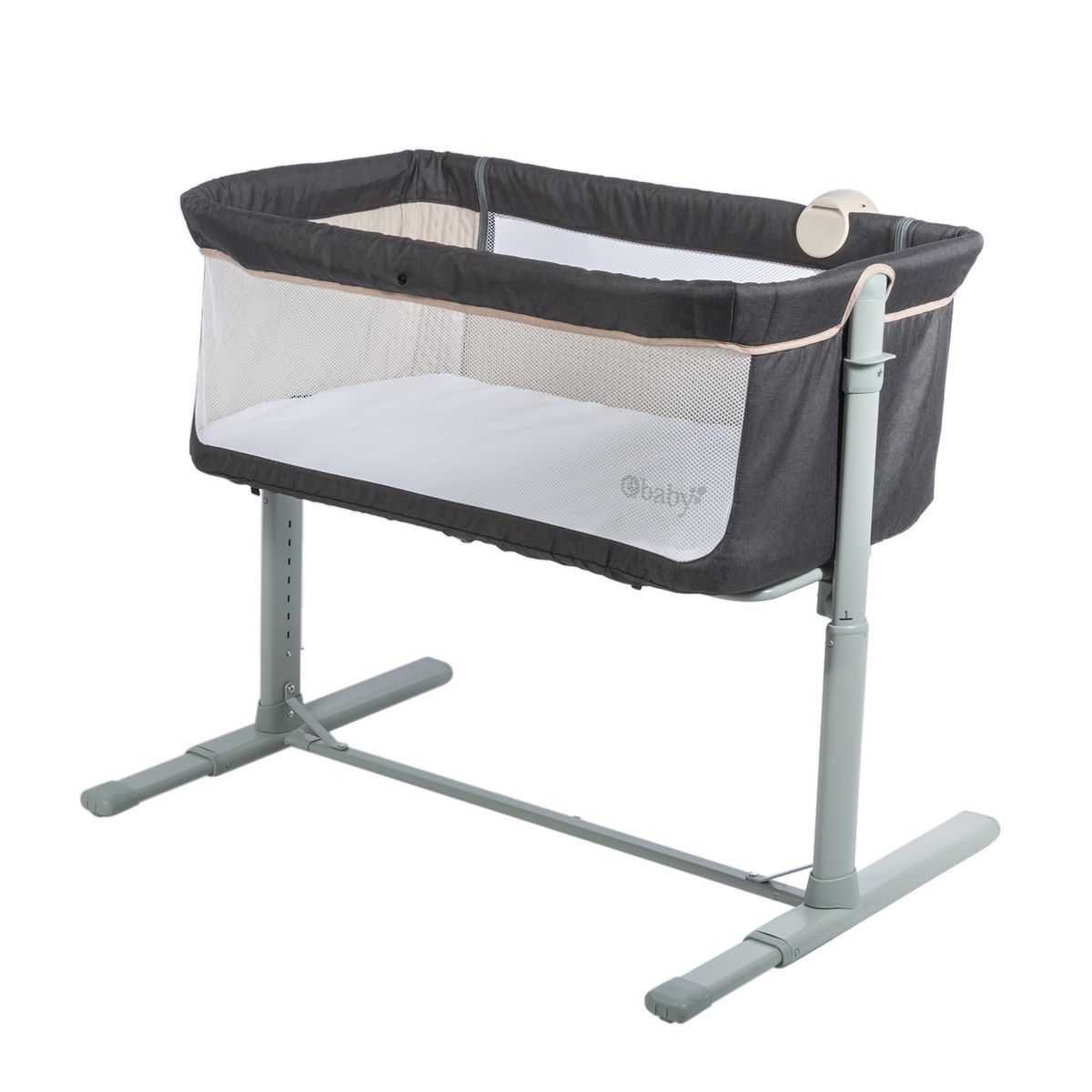 EBABY - Cuna Colecho Tami Musical Anti Mosquitos Beige