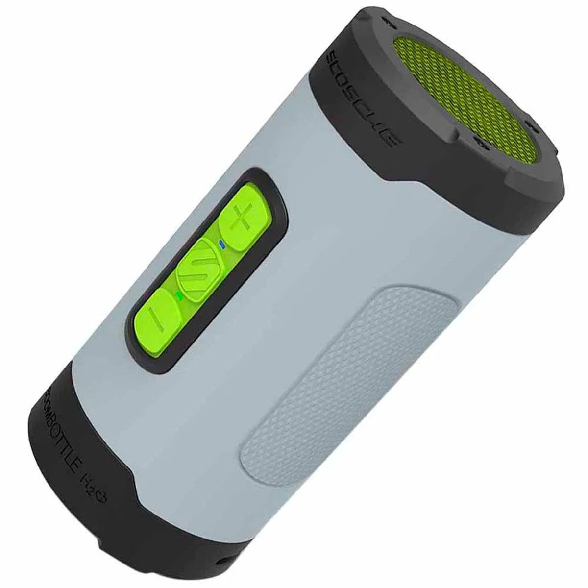 SCOSCHE - Parlante Inalámbrico Bluetooth  Scosche Boom Bottle Gris/Verde