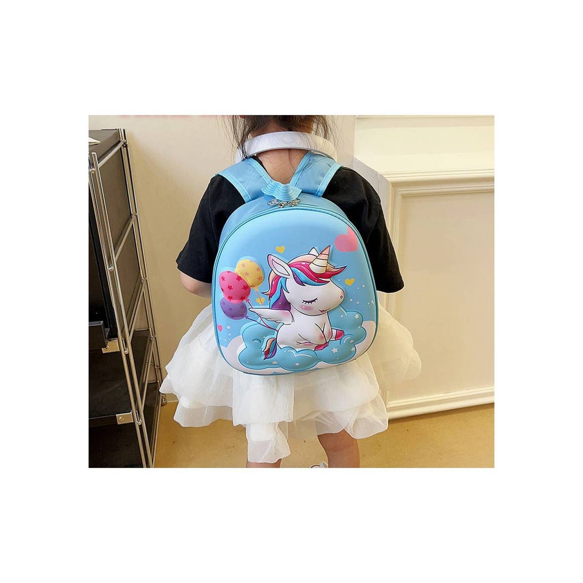 GENERICO - Mochila Unicornio Alto Relieve