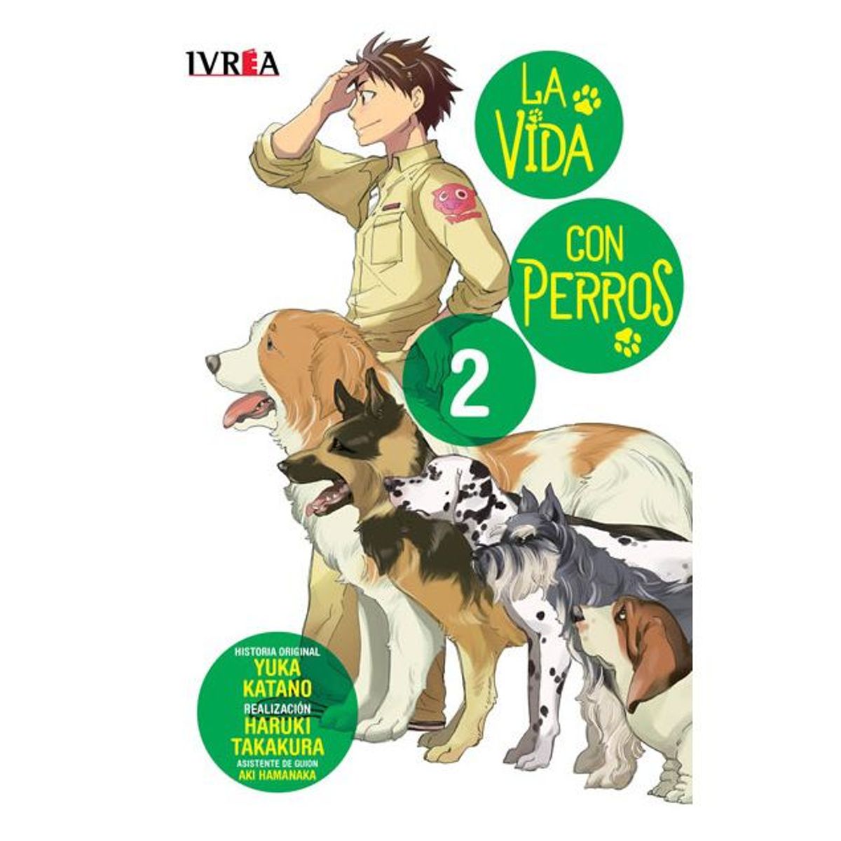 IVREA - Manga La Vida con Perros Tomo 02
