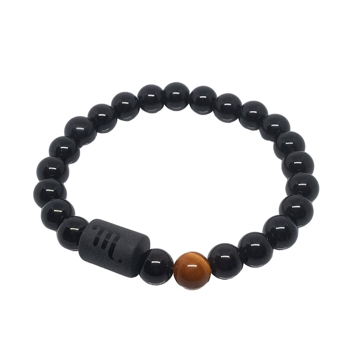 LUCYANA JOYAS Y ACCESORIOS - Pulsera para Hombre Zodiaco ESCORPIO Cuarzo Ágata y Ojo de Tigre