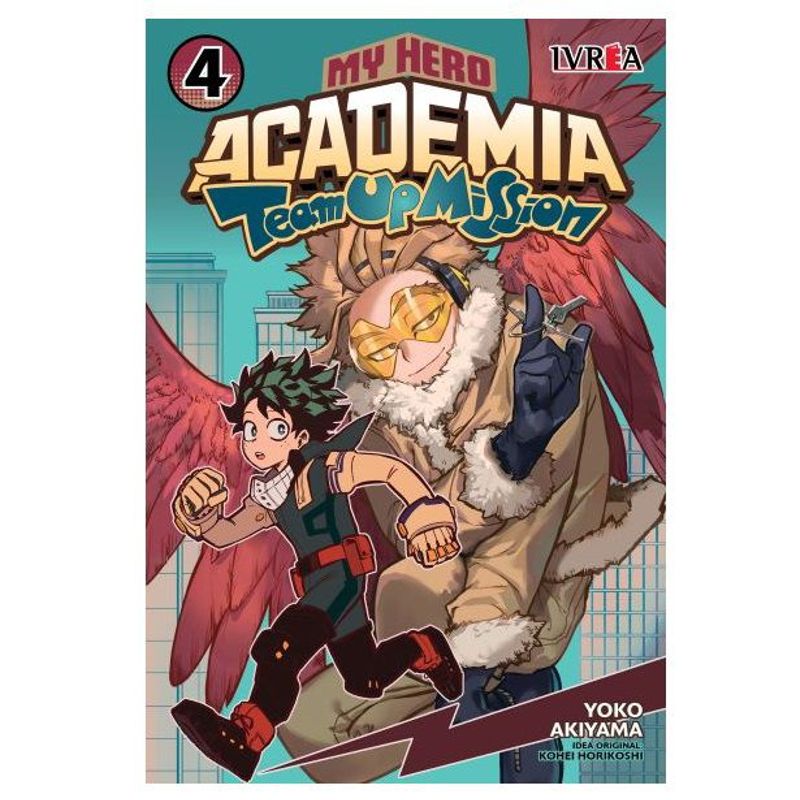 IVREA - Manga My Hero Academia Team Up Mission Tomo 04
