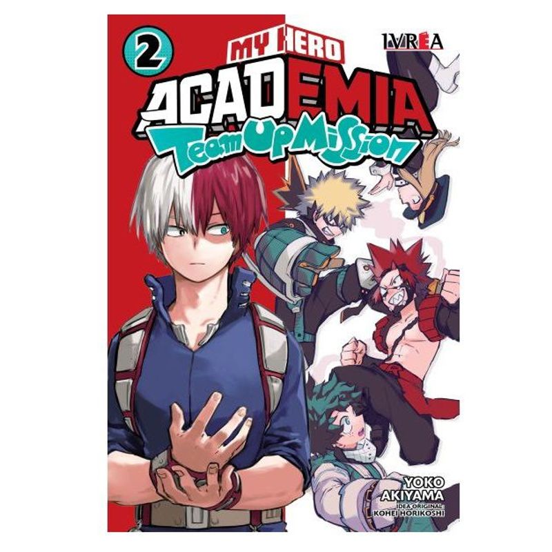 IVREA - Manga My Hero Academia Team Up Mission Tomo 02