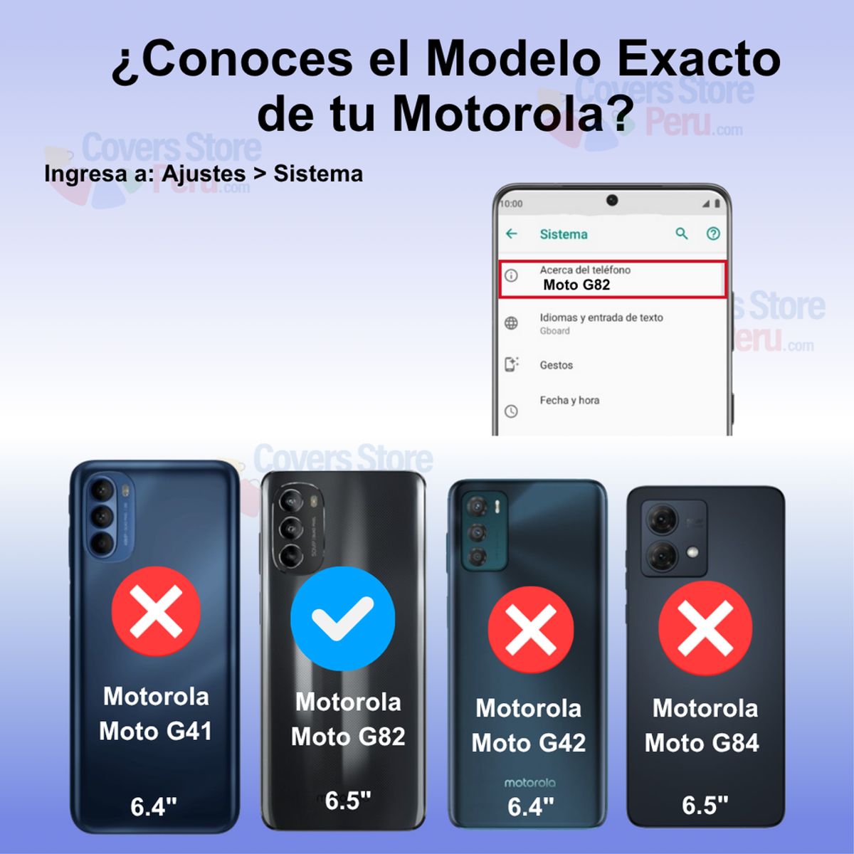 GENERICO - Funda Case para Motorola G82 Holder Parante con Anillo Antishock Azul