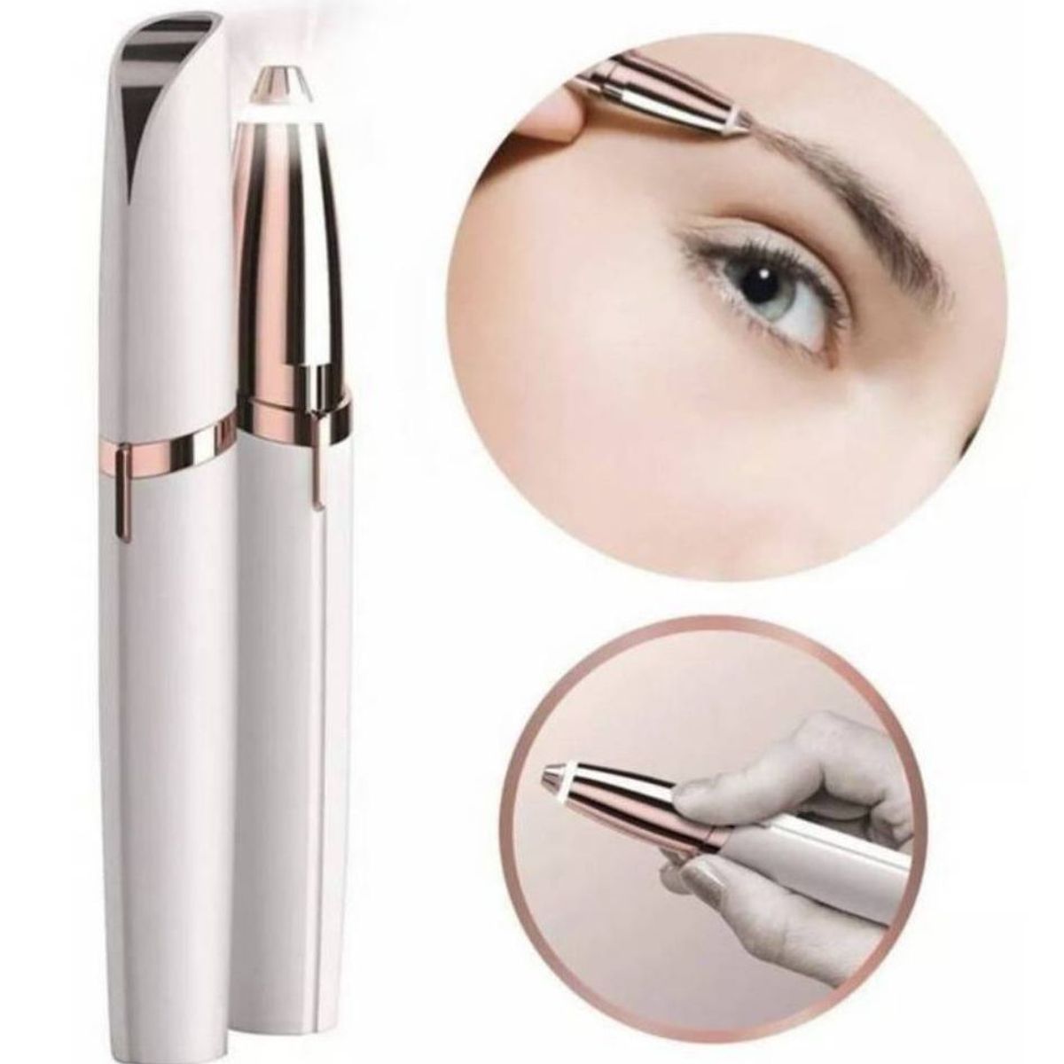 GENERICO - Depilador de Cejas Portátil Tipo Labial