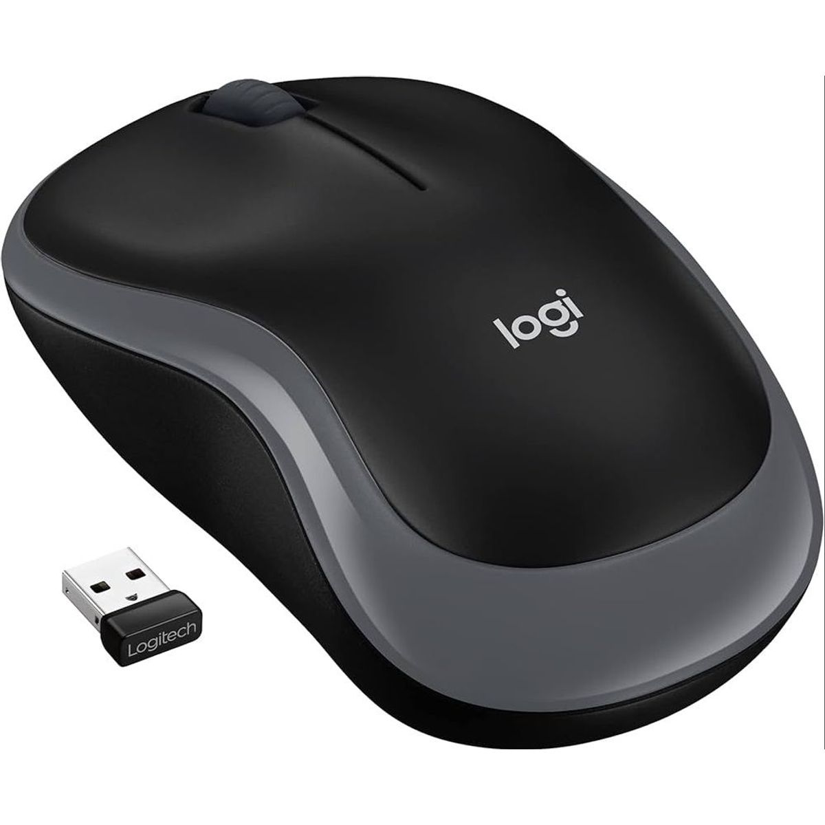 LOGITECH - Mouse Logitech M185 Nano Wireless Black