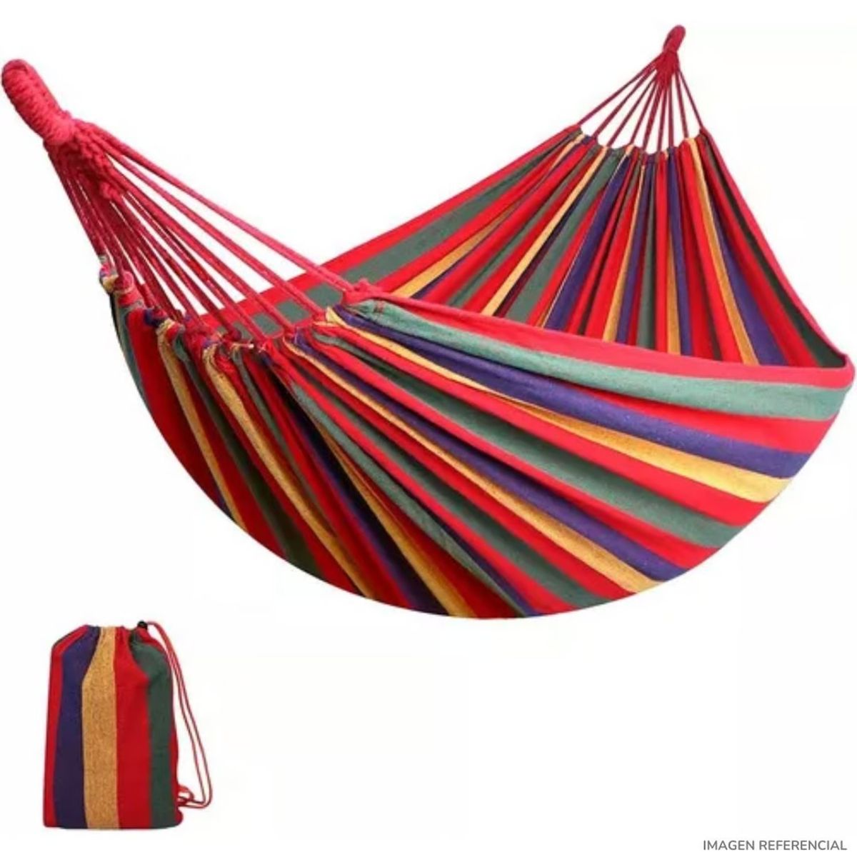 INSPIRA MARKET - Hamaca colgante con funda portatil