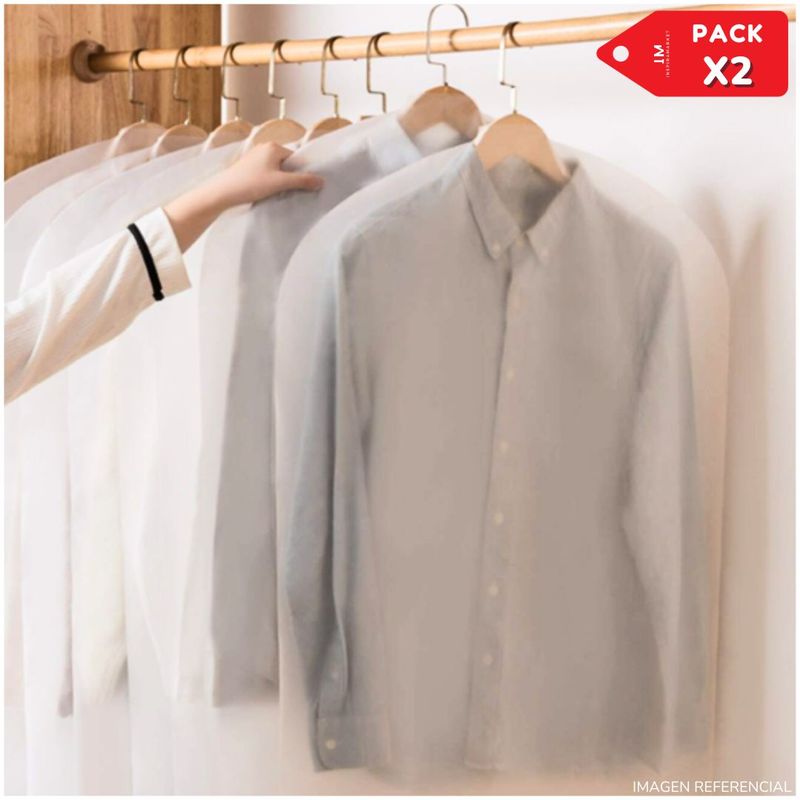 INSPIRA MARKET - Funda porta terno 100x60cm Pack x2