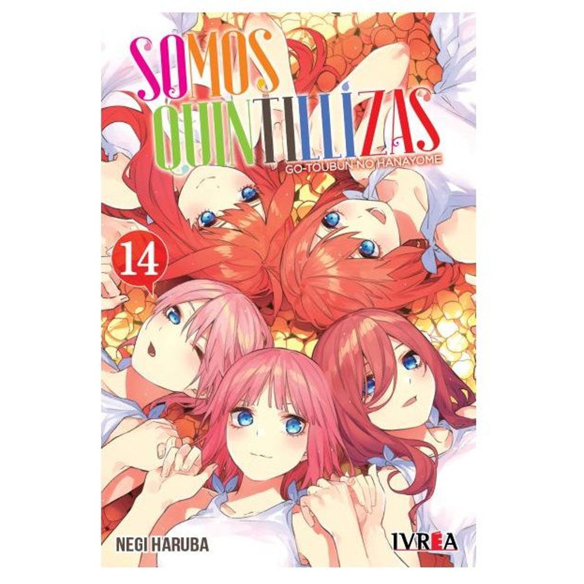 IVREA - Manga Somos Quintillizas Tomo 14