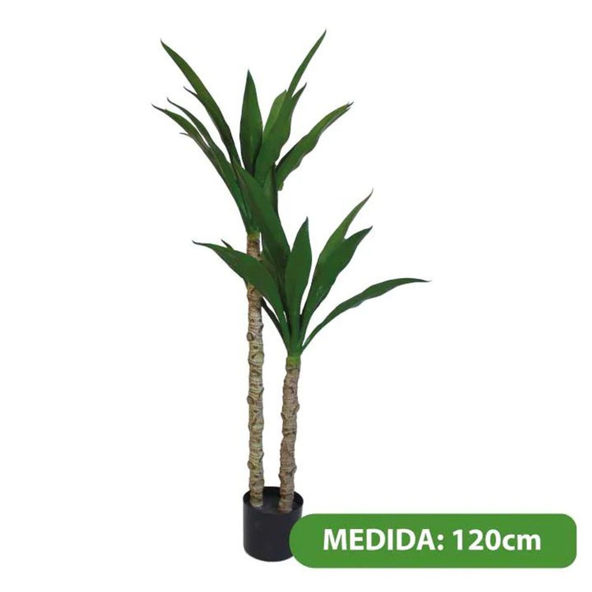GENERICO - Planta artificial verde 1.20 m.