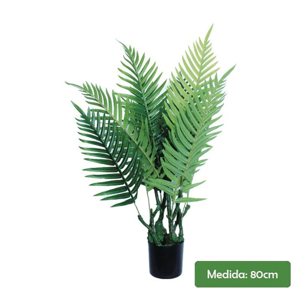 GENERICO - Planta artificial verde 80 cm.