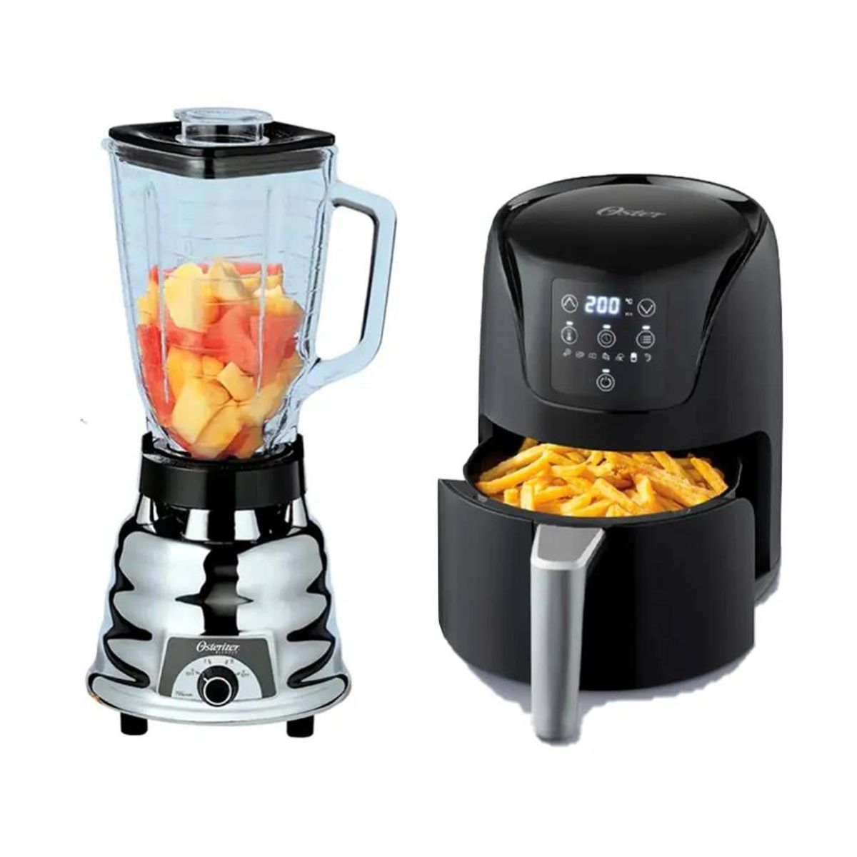 OSTER - Licuadora Oster 250022053 600W  + Freidora de Aire Oster CKSTAF18DDF
