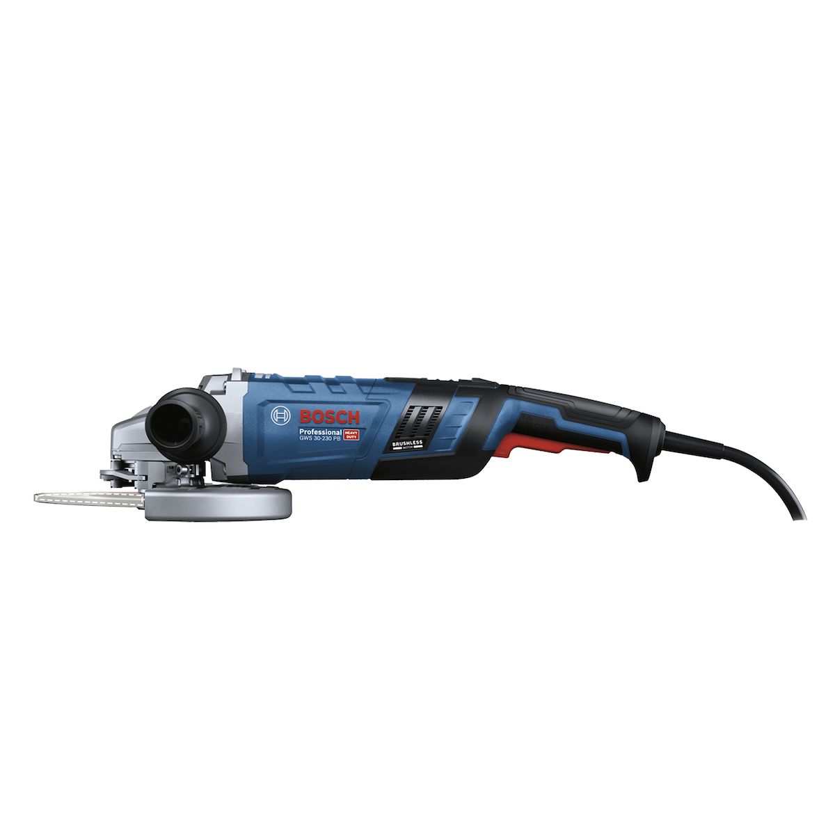 BOSCH - Amoladora angular Brushless Kick Back Control 7 2800W GWS 30-180 PB